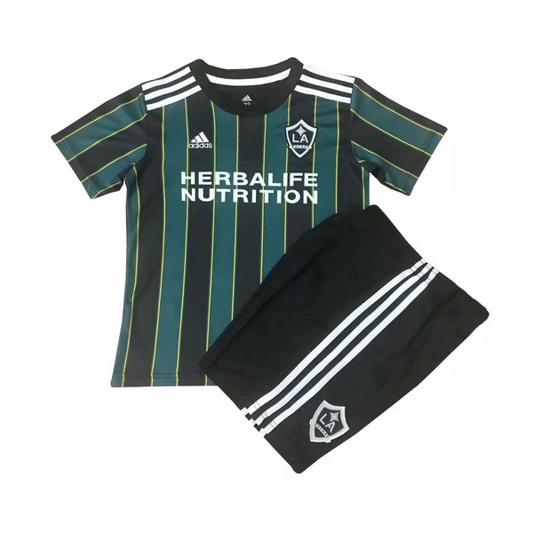 Camiseta Los Angeles Galaxy 2ª Kit Niño 2021 2022 Verde